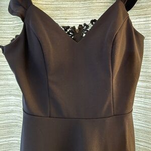 Junior 7 Navy cocktail dress